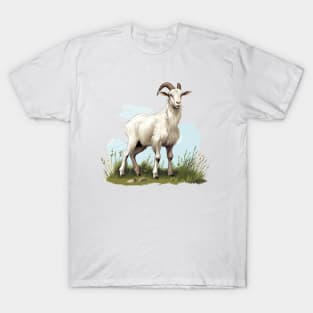 White Goat T-Shirt